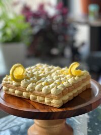 # 304 - Lemon Tiramisu with lemon curd